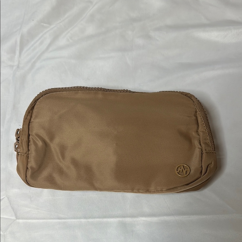 Caramel Tan Travel Pouch